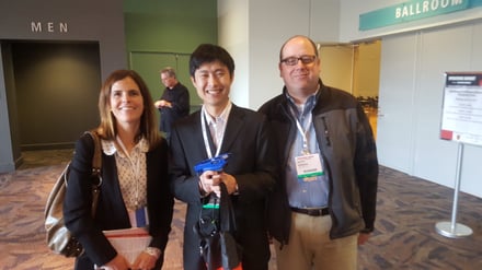 Panelists Ashley Kohnen, Shao Li, Keith Kirsson